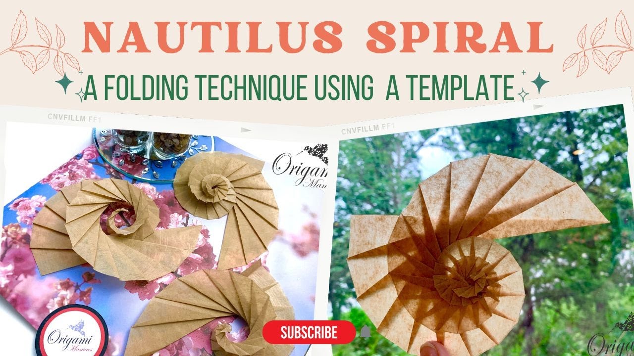 Origami Maniacs 524: Nautilus Spiral