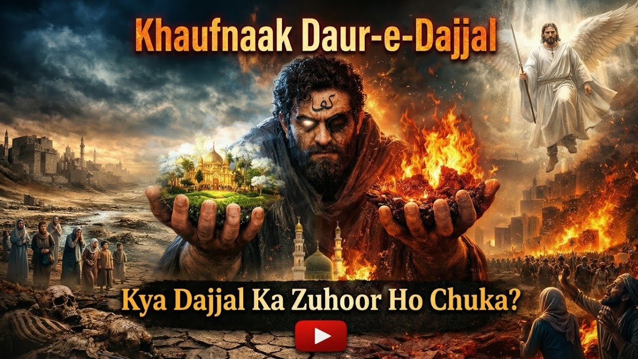Dajjal Ka Zahoor Qareeb Hai? | Fitna-e-Dajjal Ki Puri Haqeeqat | Qayamat Ki Nishani