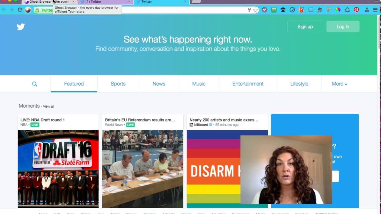 Using Ghost Browser for Social Media Management