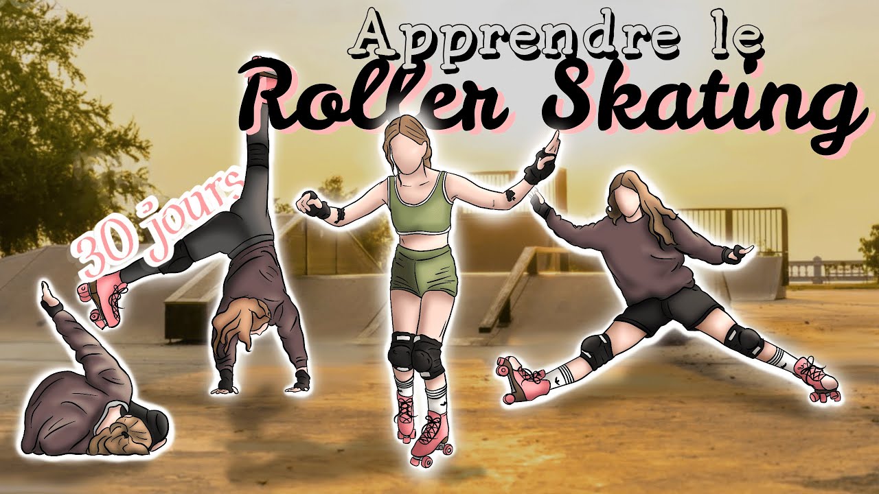 J'apprends le ROLLER SKATE OMG ! (AÏE !)