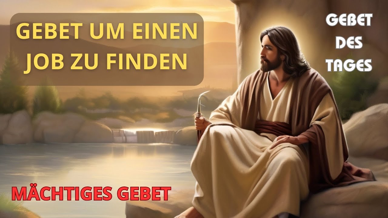 GEBET um EINEN Job zu finden - Gebet des Tages