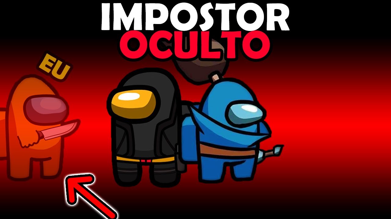 Among Us mas.. FUI IMPOSTOR OCULTO por 1 HORA