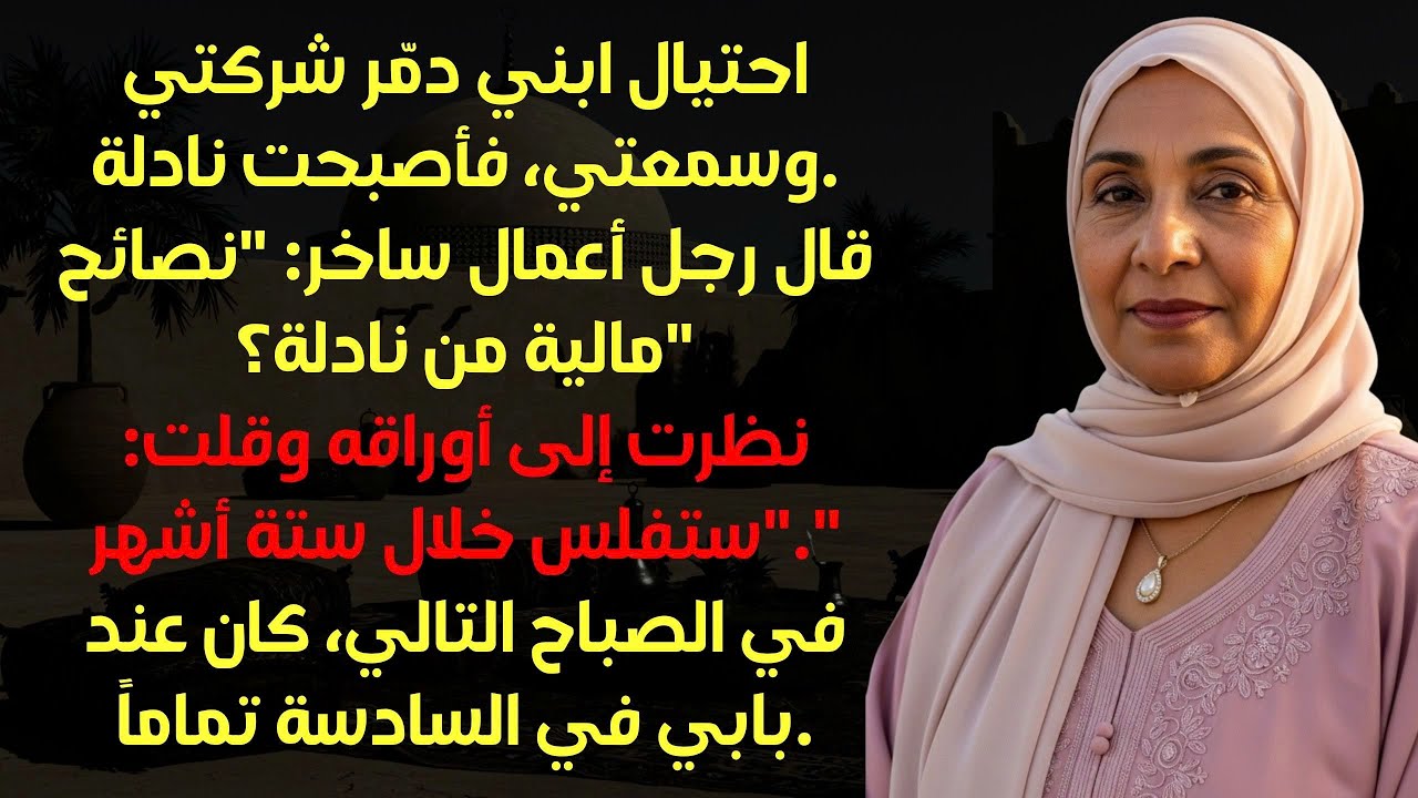 رجل ملياردير طلب نصيحة مالية من نادلة على سبيل المزاح، لكن كلماتها الأولى جعلته يصمت تماماً.