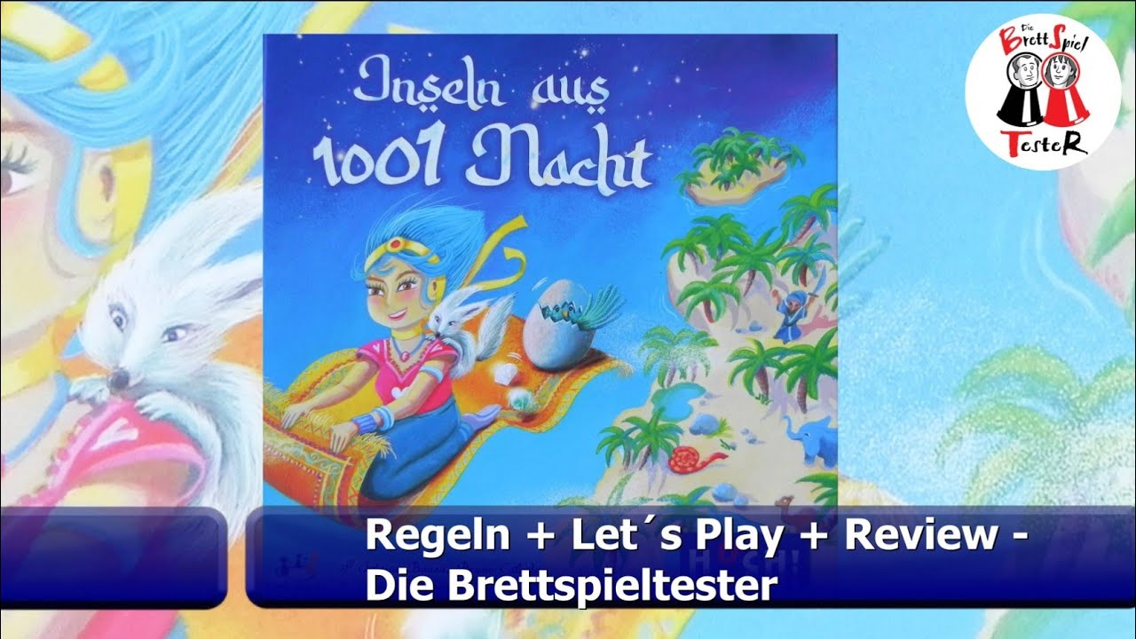 Inseln aus 1001 Nacht von HUCH! - Regeln + Let´s Play + Review  - Brettspiel - Die Brettspieltester