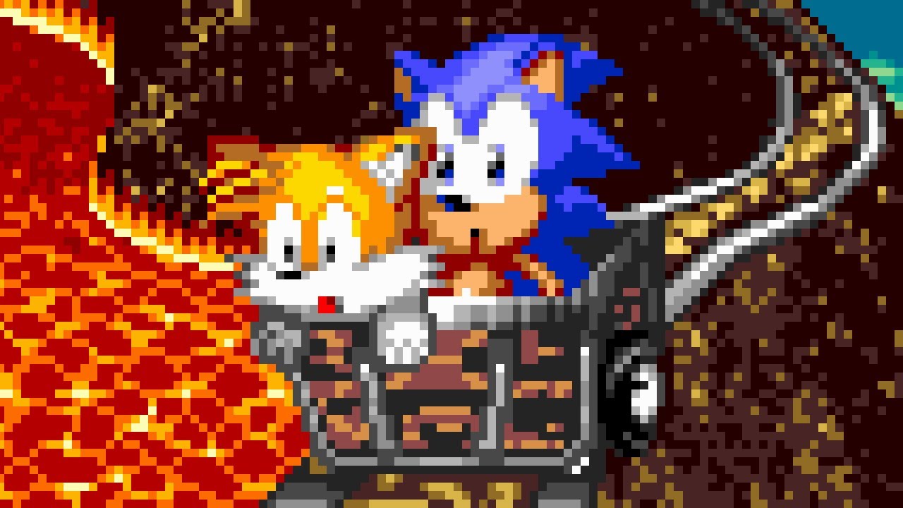 Фанатская игра Sonic - Sonic the Hedgehog 2: Gear Shift