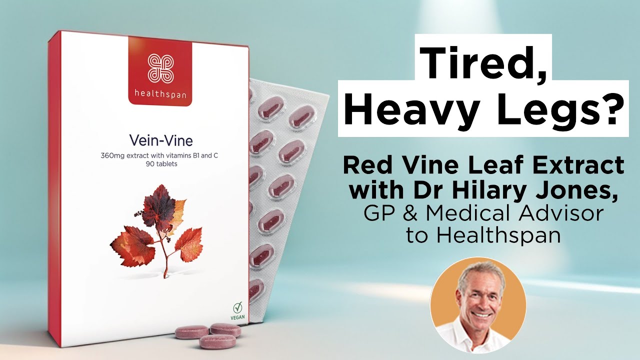 Dr Hilary Jones on Red Vine Leaf Extract