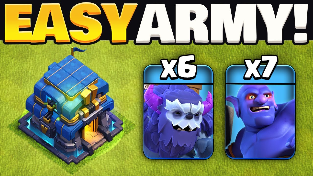 Easy TH12 Yeti Smash Attack Strategy Explained (Clash of Clans)