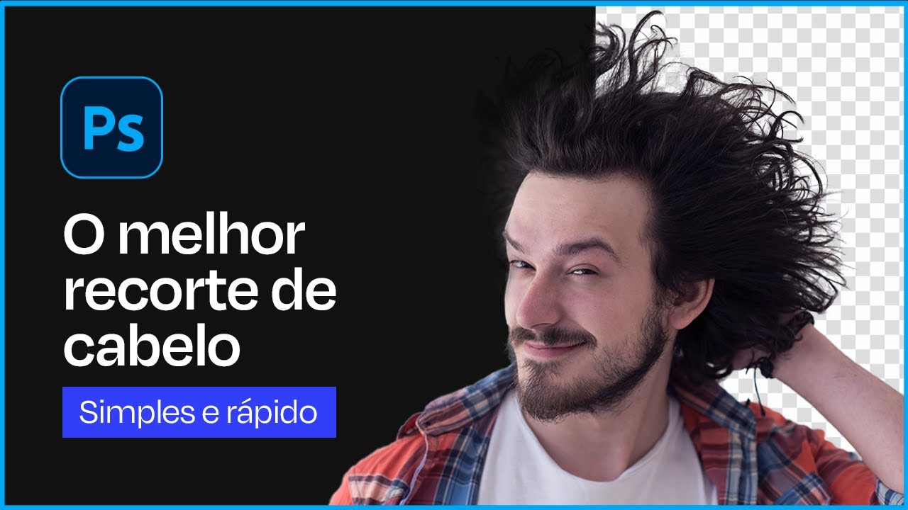 Como Recortar Cabelo no Photoshop | A Melhor Forma | Tutorial Rápido 2025