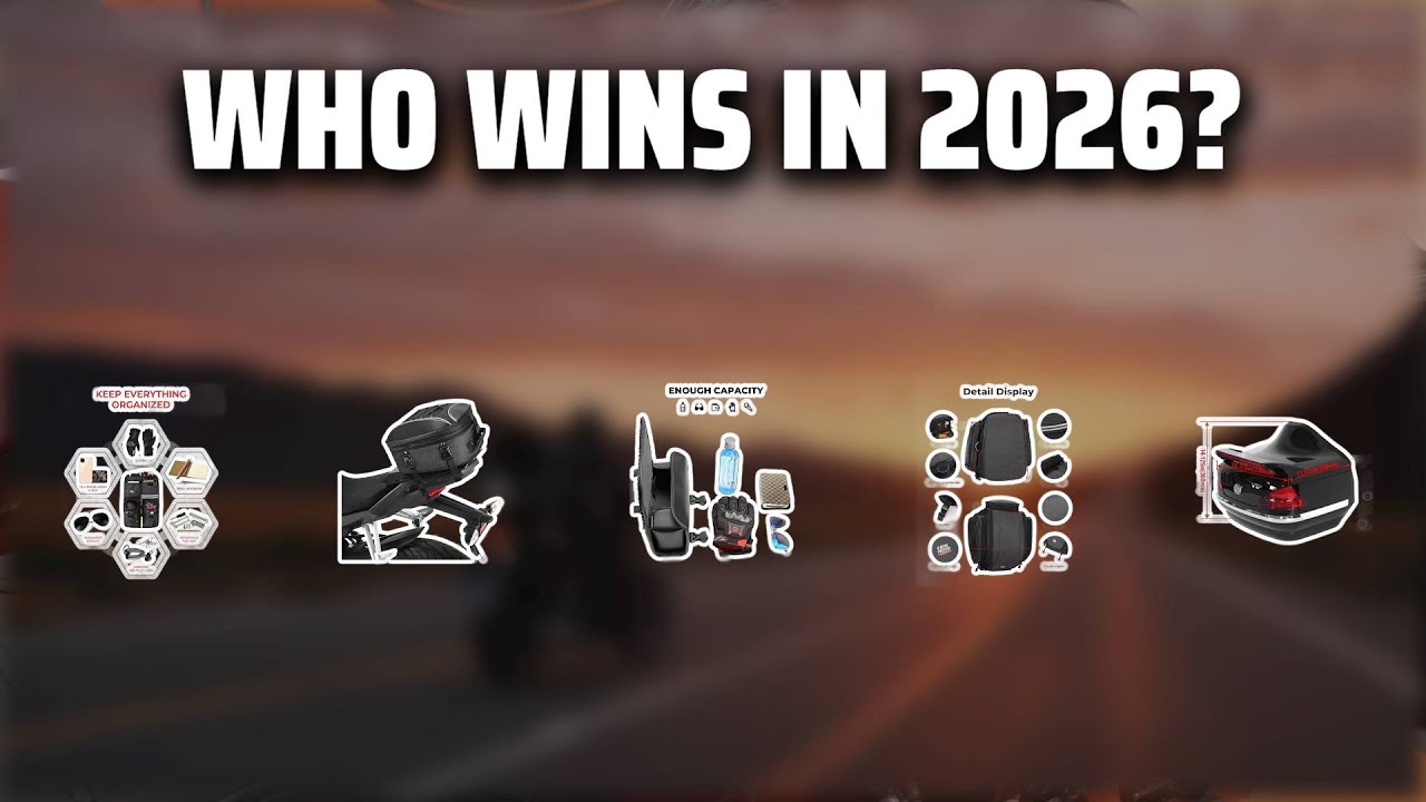 The Top 5 Best Motorcycle Trunk in 2026 - Must Watch Before Buying!