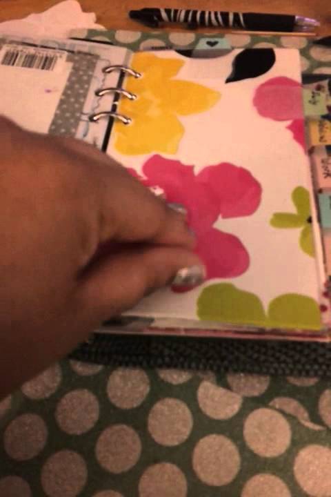 Filofax personal chameleon in aqua