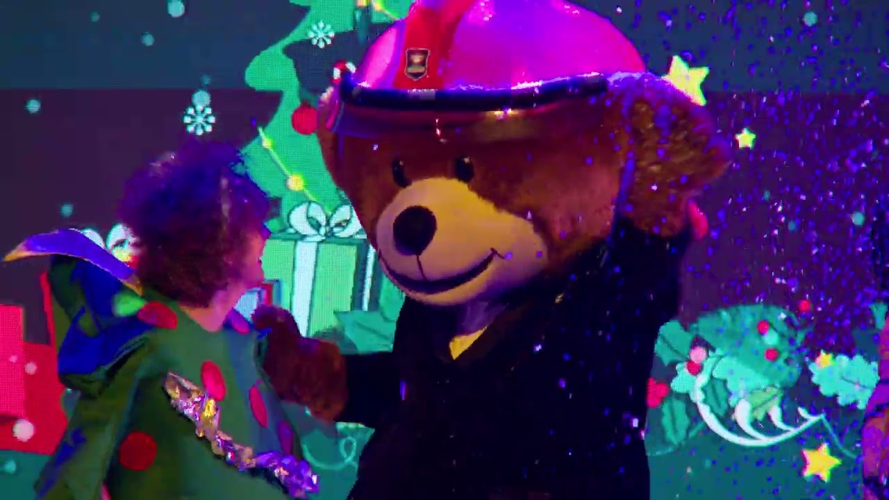 Brannbamsen Bjørnis juleshow