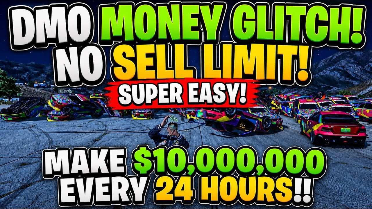 *NO SELL LIMIT* ✅HOW TO DO DMO MONEY GLITCH IN GTA ONLINE! (UNLIMITED MONEY)