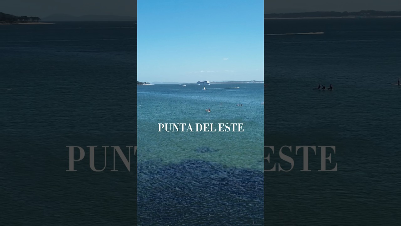 Punta Del Este &eacute; um Destino Lindo no Uruguai #shorts #puntadeleste #uruguai
