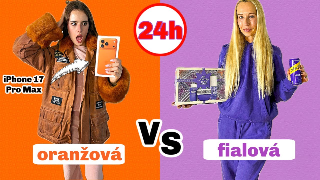 24 HODIN v jedné barvě CHALLENGE