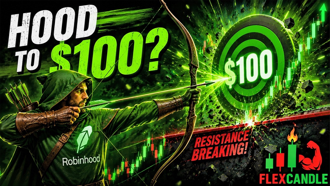 Robinhood Stock Analysis: Is HOOD About To Break Above $100? EP. 392 #HOOD #Robinhood #StockMarket