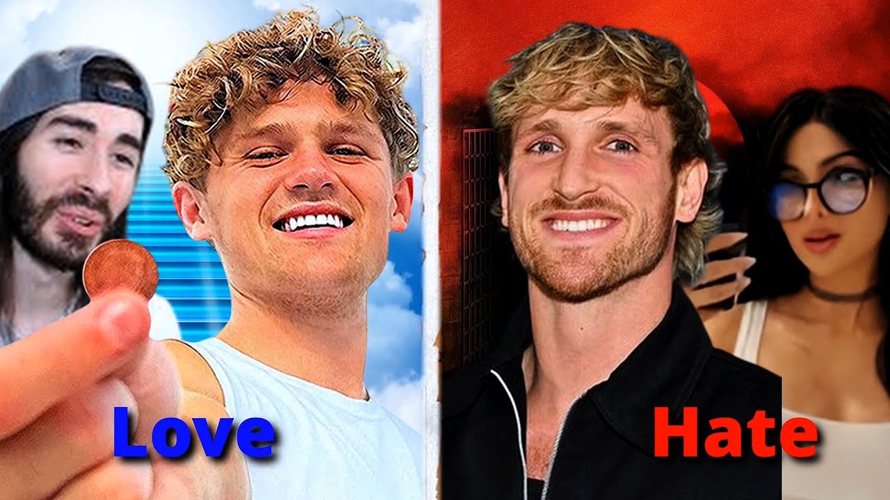 Most Loved VS Most Hated YouTubers
