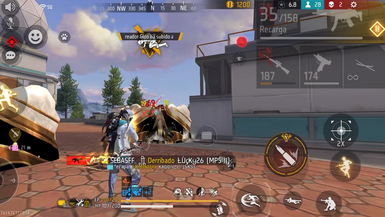 Subiendo a Gran Maestro con la MP5 la Mejor SMG de Free Fire 