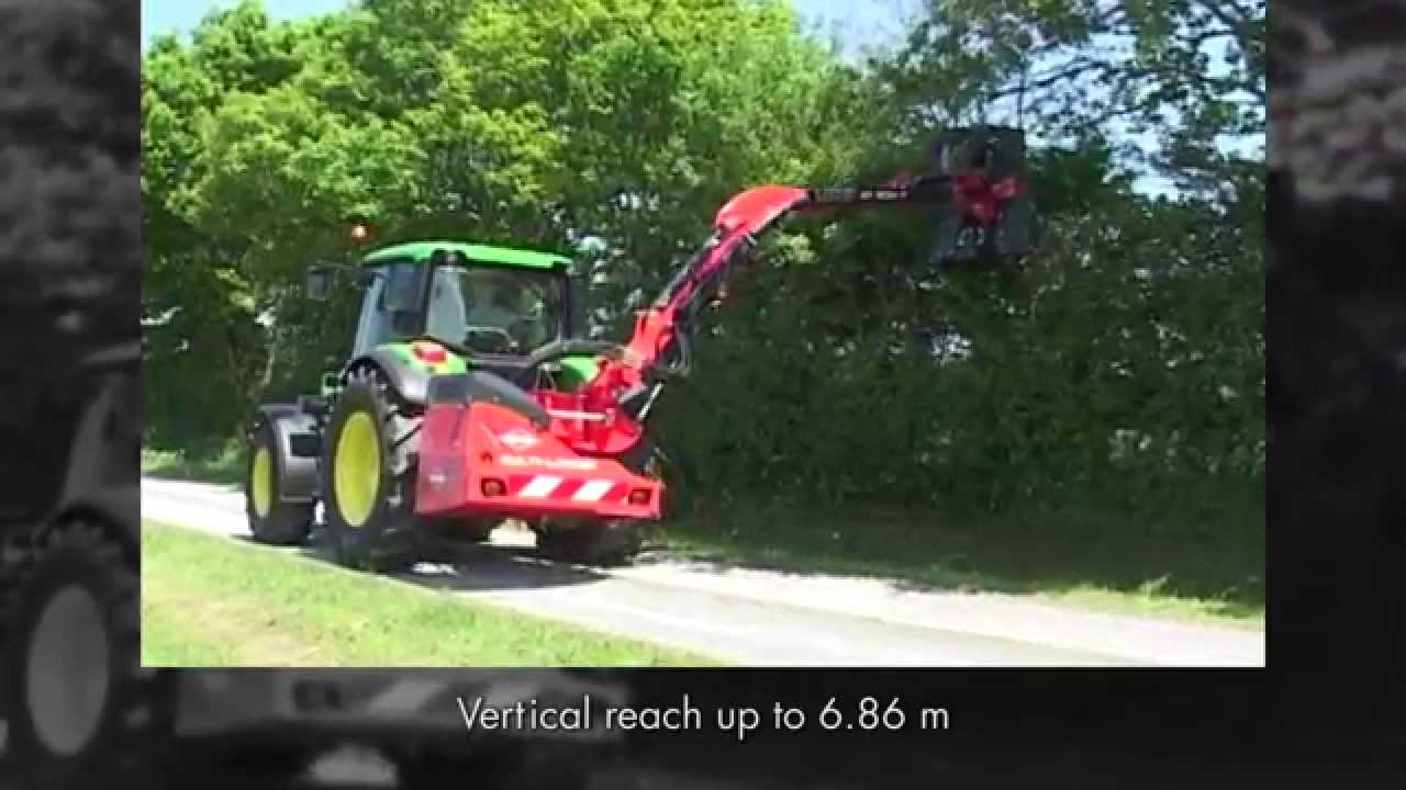 KUHN MULTI-LONGER GII - Hedge and Grass Cutters (In action)
