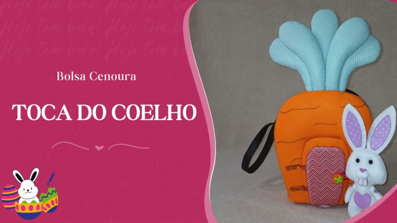 BOLSA CENOURA TOCA DO COELHO