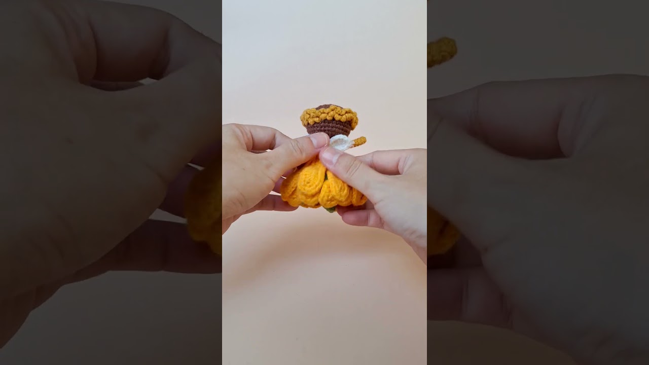 Sunflower Fairy - Reversible Amigurumi