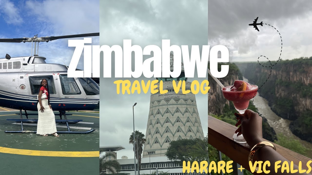 Returning home after 3 years 🇿🇼 | Zimbabwe travel vlog | Harare, VictoriaFalls, Family time + more 