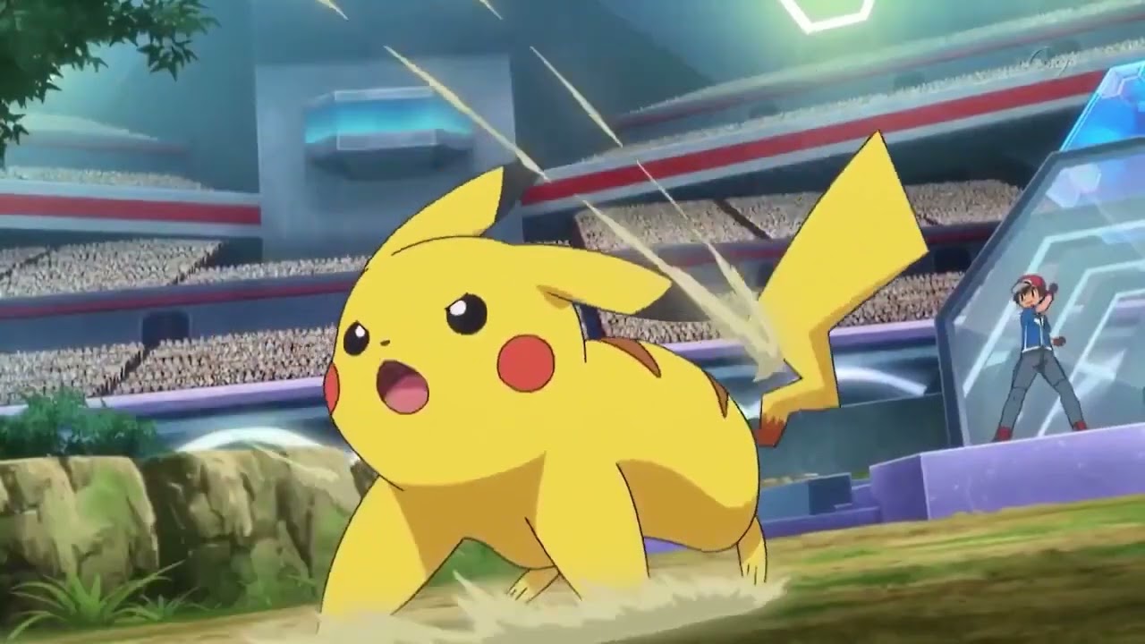 Thunderbolt from Pikachu in every generation! Pokemon Journeys English Dub