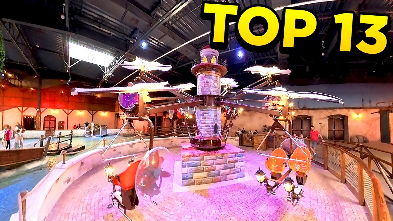 TOP 13 BEST ATTRACTIONS IN MANDORIA | 2025 EPIC SMOOTH POV RIDES