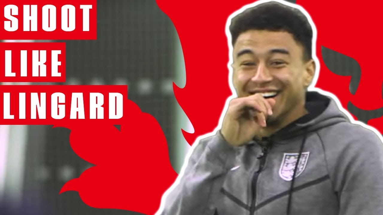 How To Shoot Like Lingard | Jesse Lingard Goal vs Panama | England