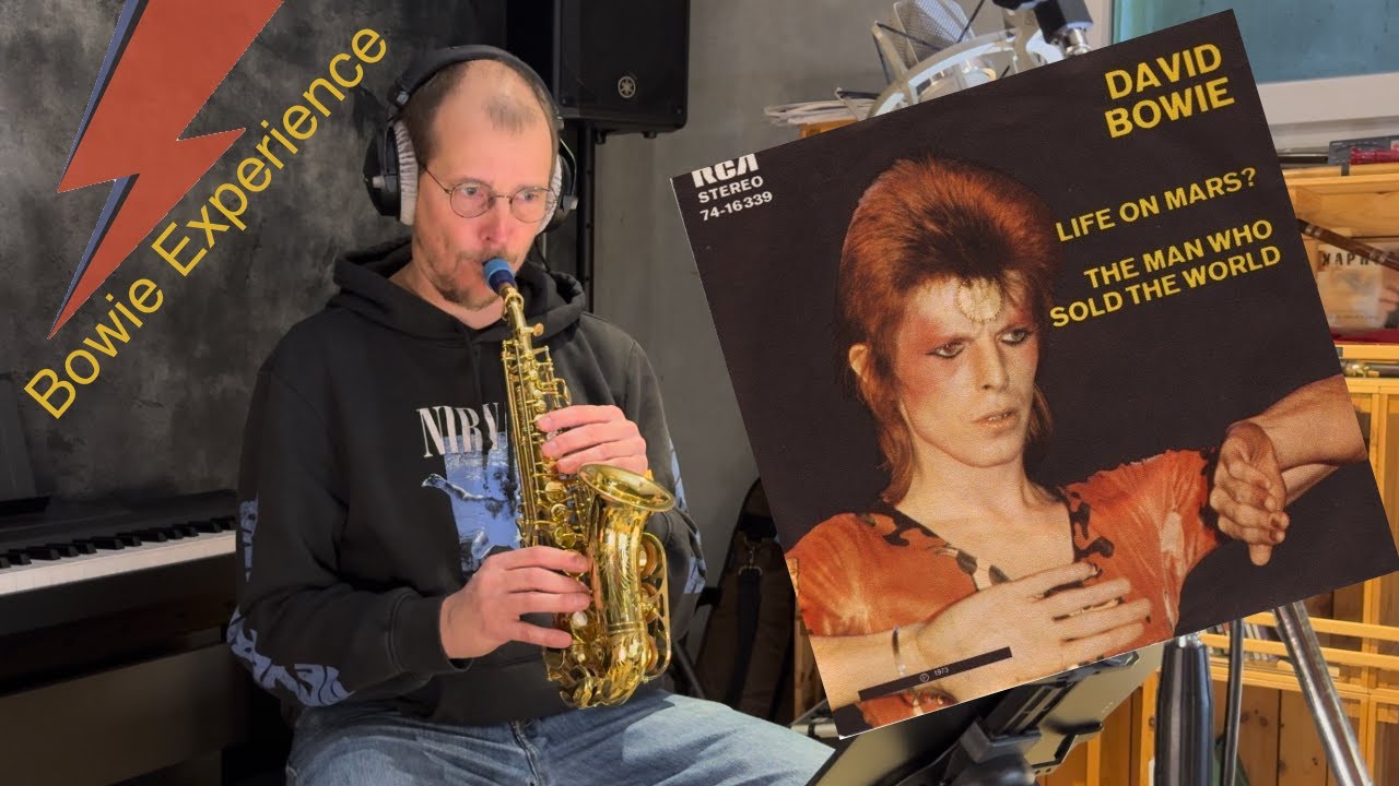 The Man Who Sold The World, de David Bowie, version saxophone quartet par 4x Alexandre Bornand