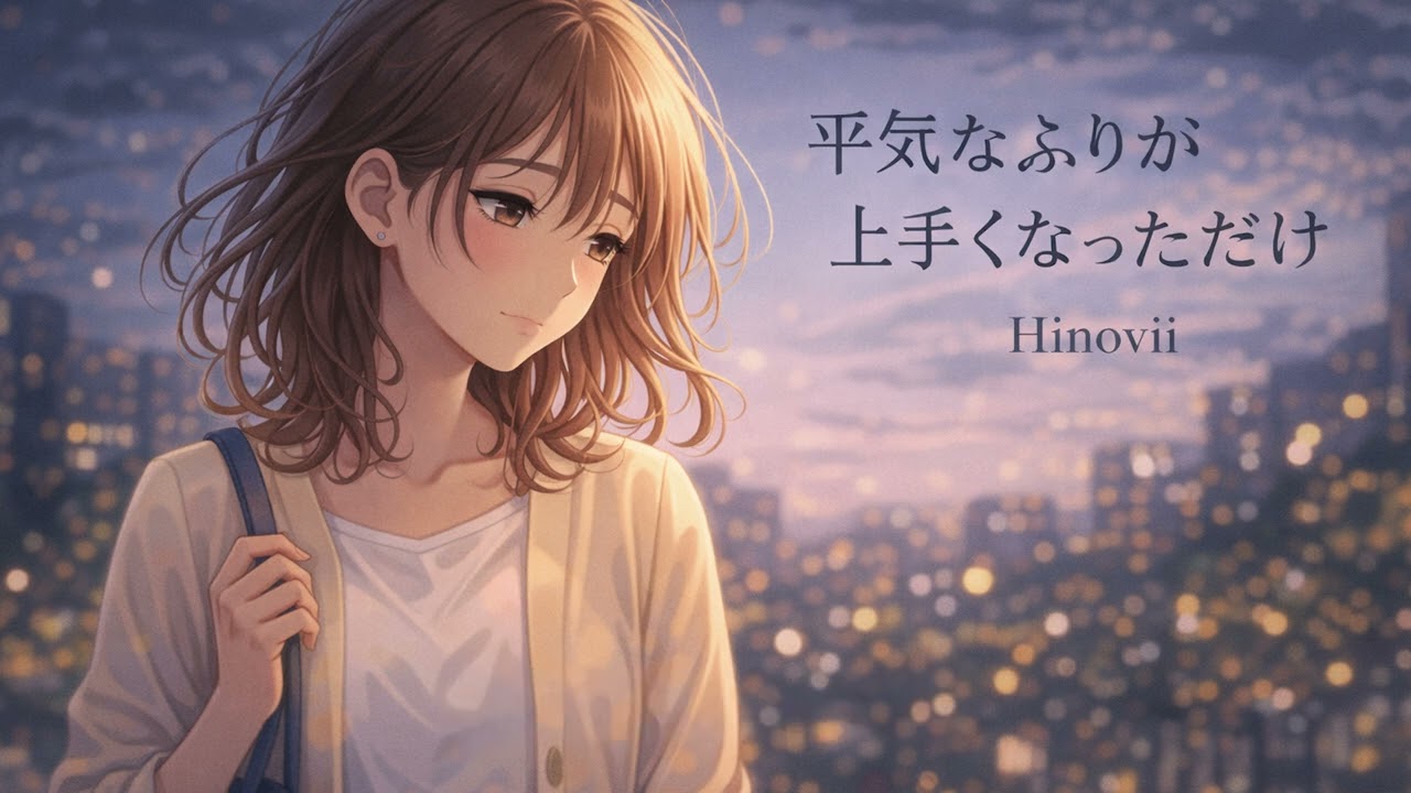 Hinovii – 平気なふりが上手くなっただけ（Official Lyric Video）