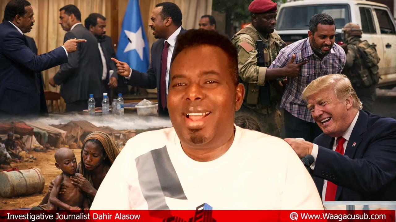 Khilaafka madaxda , dowladaha shisheeye ay u shaqeeyaan, abaaraha Somalia iyo Trump oo xarga goostay