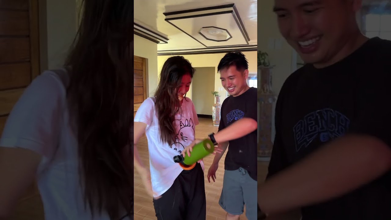 Basang basa si girlfriend 