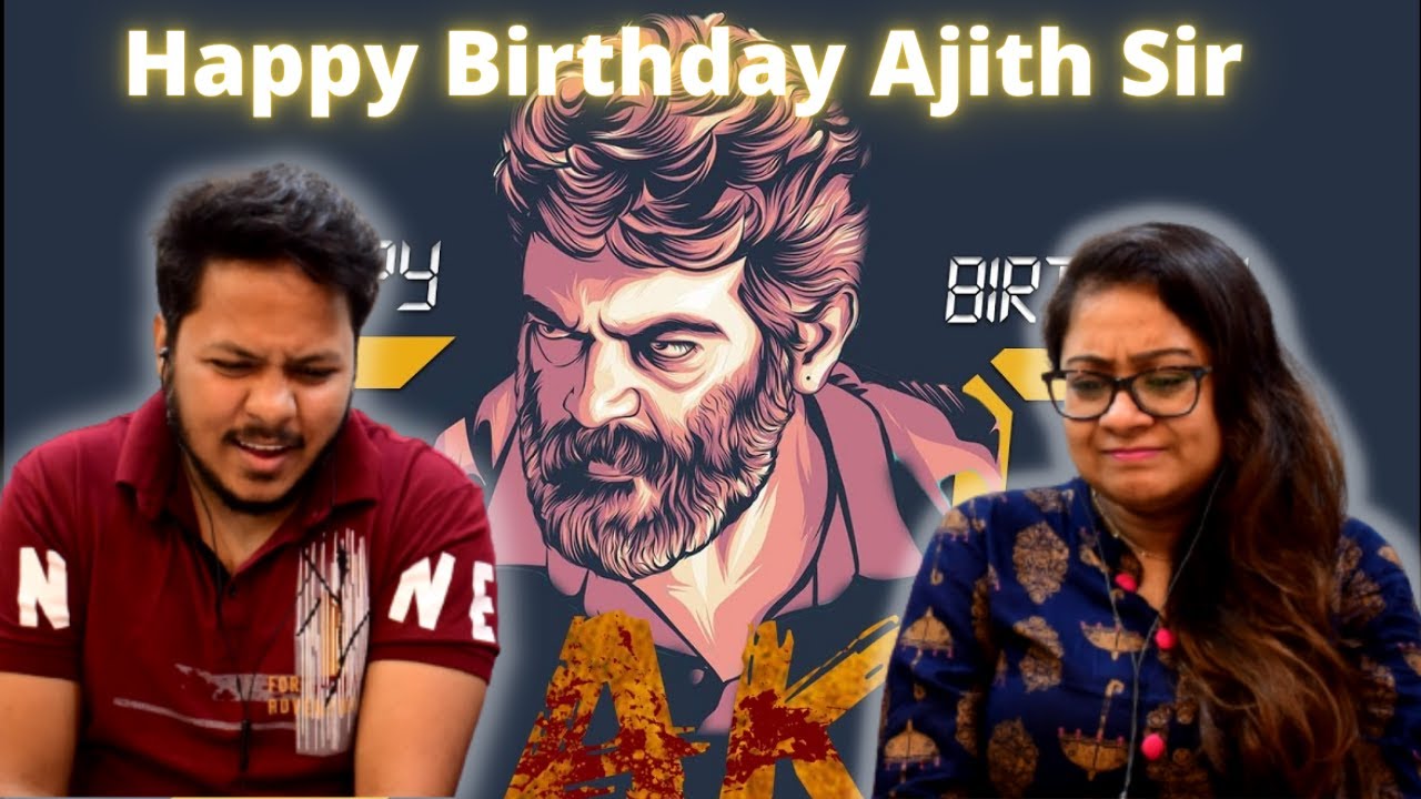 THE JOURNEY OF AJITH KUMAR - Tribute to ThalaAjith - Falcon Creative Studios | Reaction