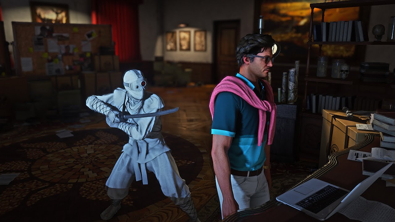 Hitman 3 The Silent Blade - Ninja Tactics in Sapienza