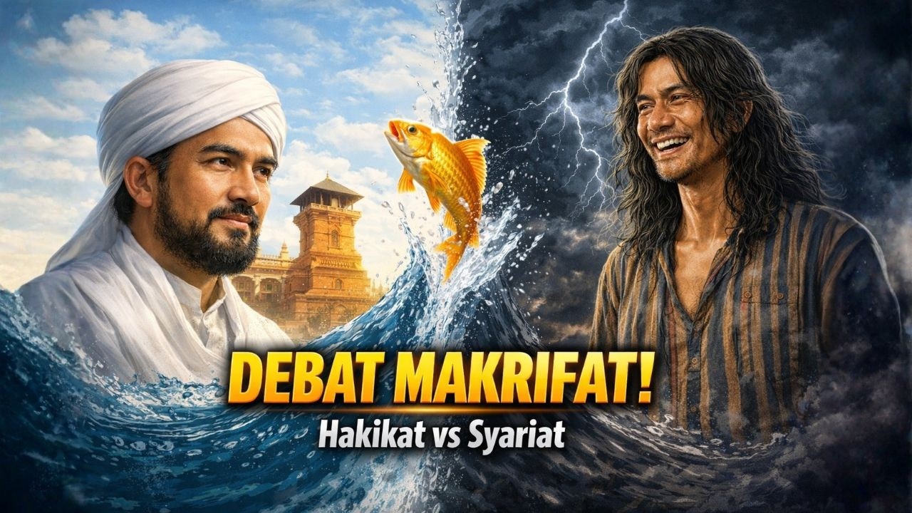 Debat Makrifat Saridin vs Sunan Kudus: Air Hujan Tak Berani Membasahi Tubuh Sang Wali Jadzab!