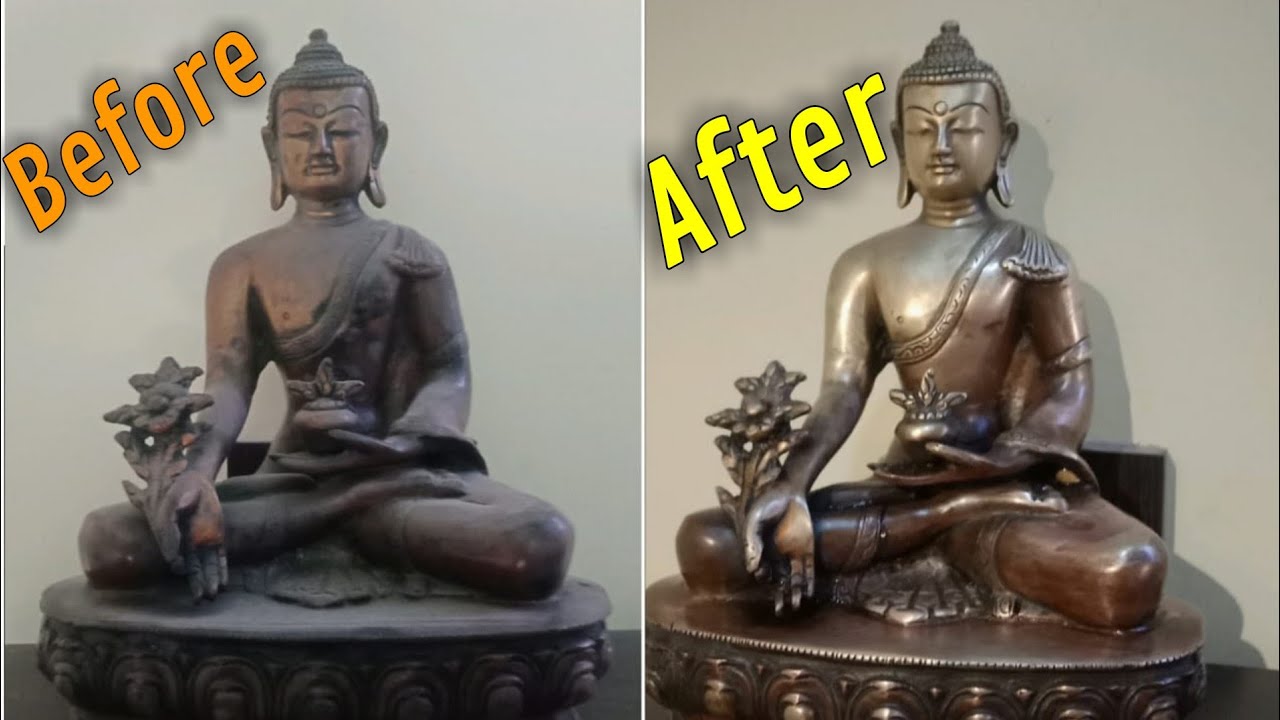 How To Clean Copper And Brass Utensils And Idols Easily At Home | तांबे पीतल के बर्तन साफ करें