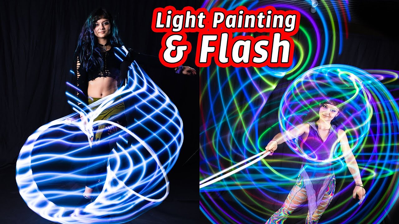 Professional Light Painting Secrets With A Glowing Hoop Revealed!