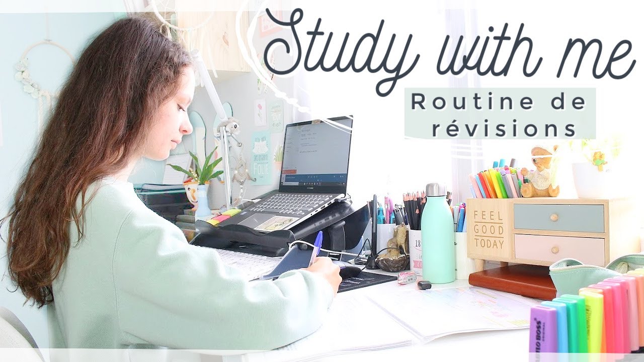 Study with me 📚 Ma routine de révisions et comment je m'organise ?