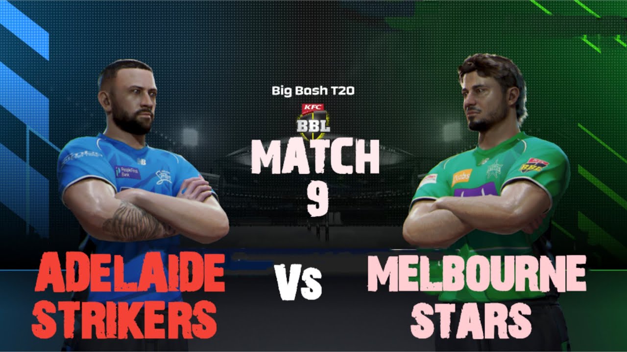 Cricket 26 | Adelaide Strikers Vs Melbourne Stars BBL Match 9🔥 | Cricket 26 Gameplay