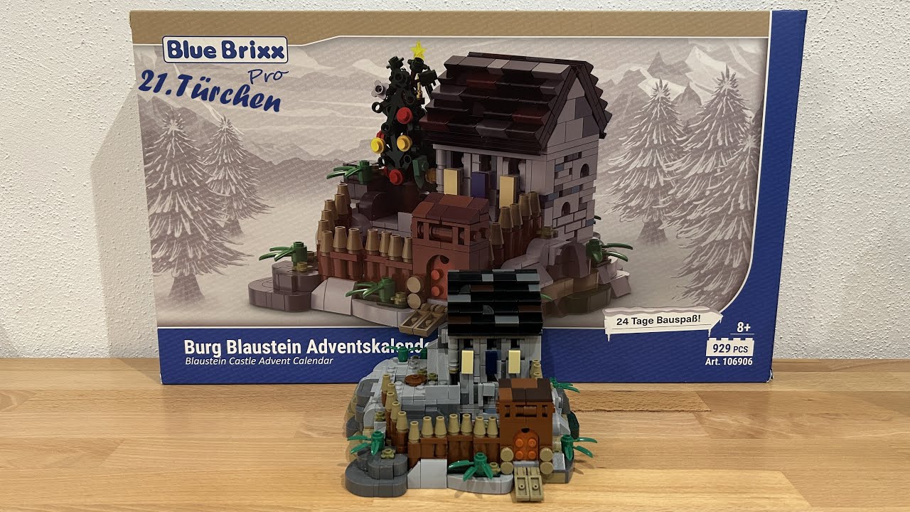 Wir öffnen das 21. Türchen des Bluebrixx Burg Blaustein Adventskalender 2025!