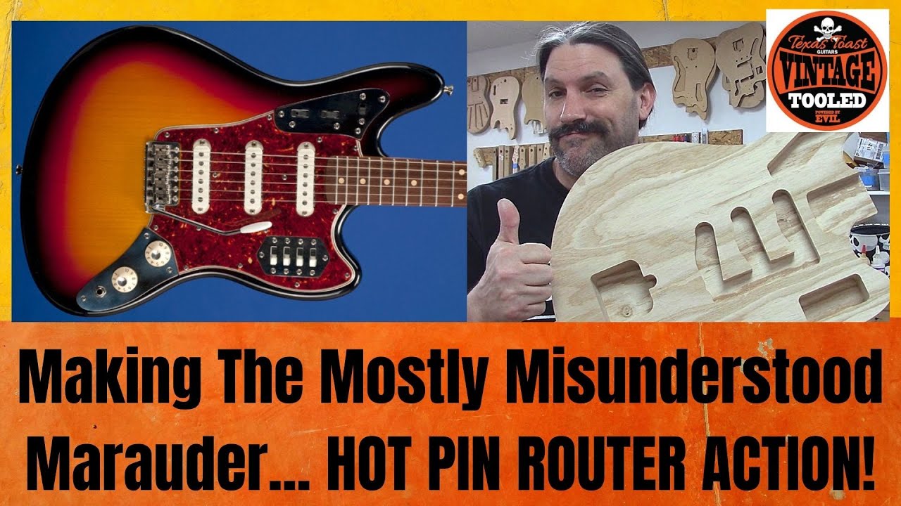 Making The Mostly Misunderstood Marauder. HOT PIN ROUTER ACTION!