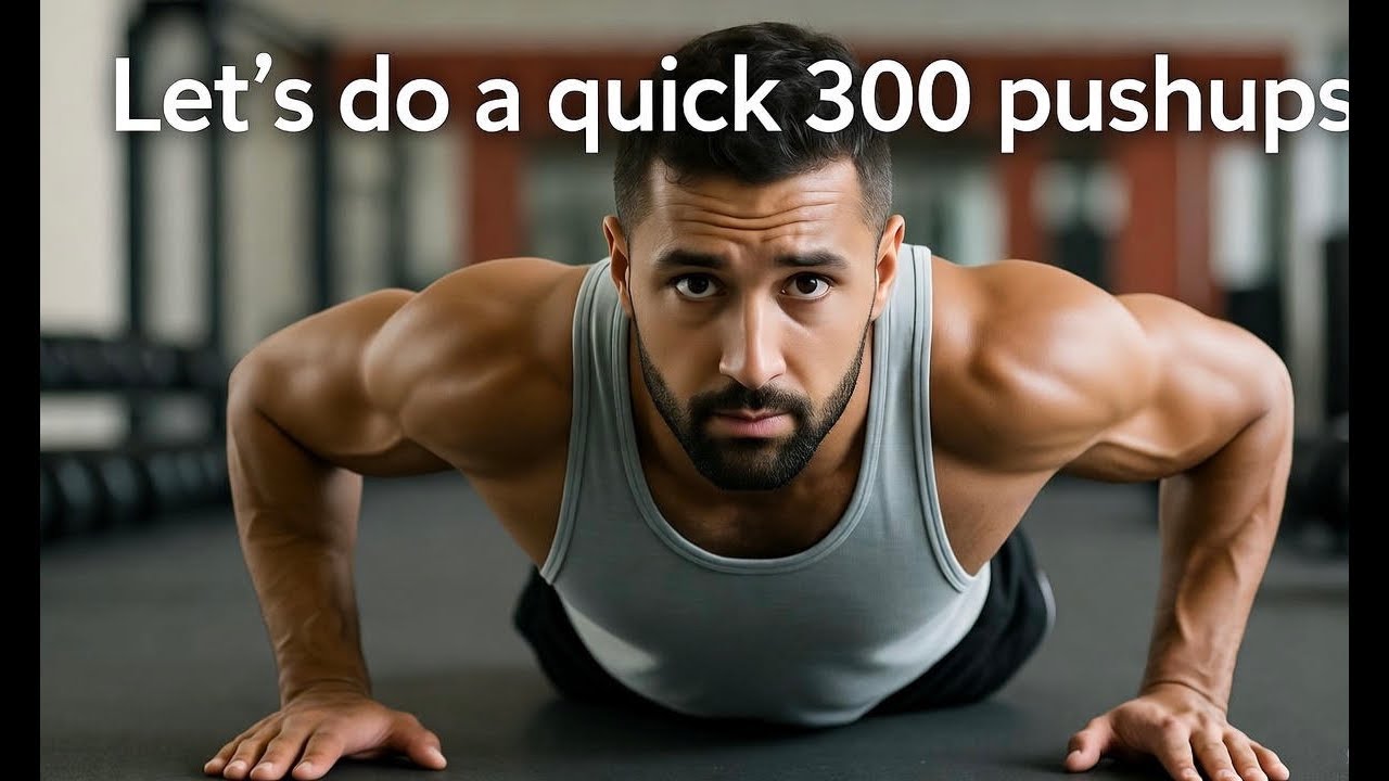 Let’s Do A quick 300 pushups 💪🏻😤