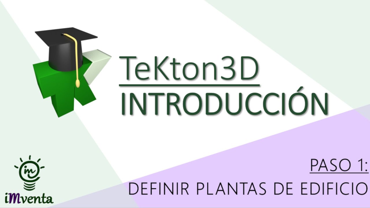 Introducción a TeKton3D - Edificio - Paso 1 - Definir las plantas del edificio