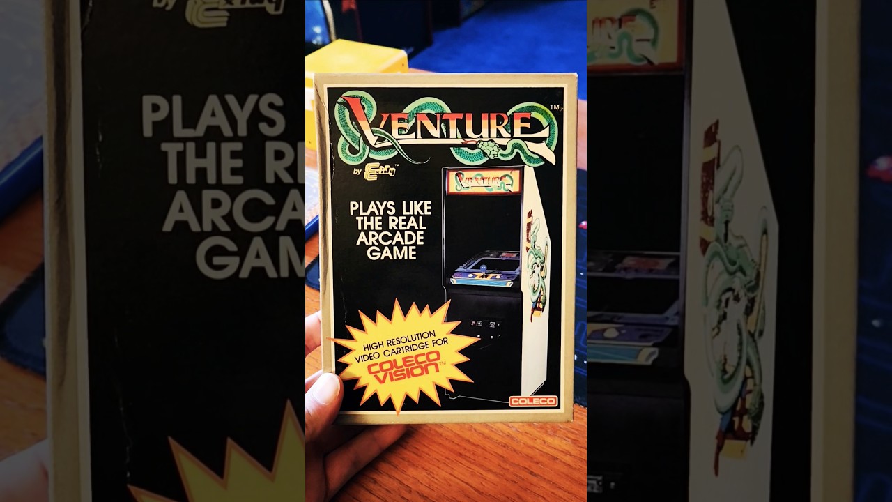 Видеоигра Exidy's Venture (1982) для ColecoVision в запечатанной упаковке! 🕹️ 