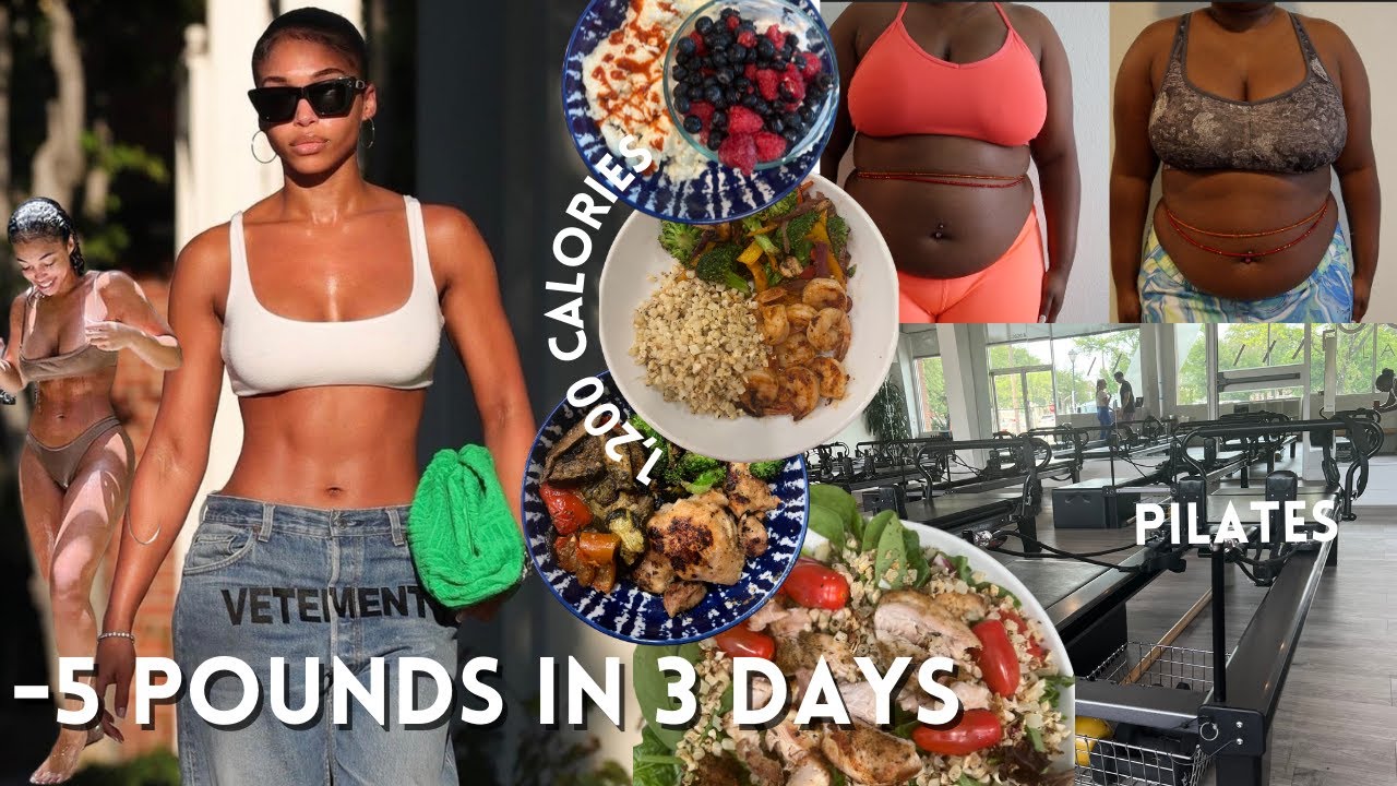 I ATE AND WORKED OUT LIKE LORI HARVEY FOR 3 DAYS (HARD!) || 1,200 CALORIES, LOW CARB, PILATES