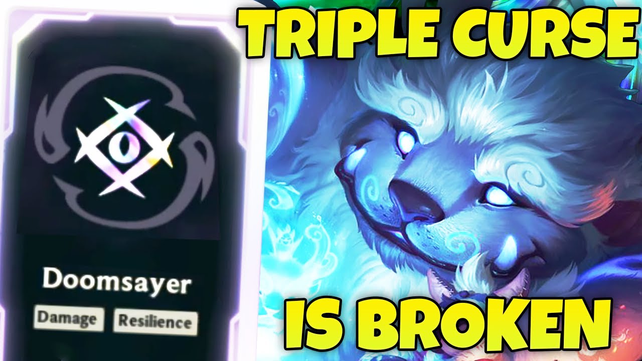 TRIPLE CURSE AUGMENTS ON NUNU (Unbeatable) in 2v2v2v2 Arenas - League Of Legends