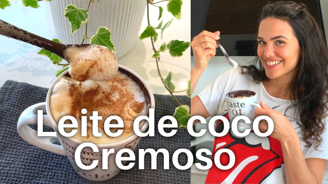 Leite de Coco Cremoso Para o Café | Barista