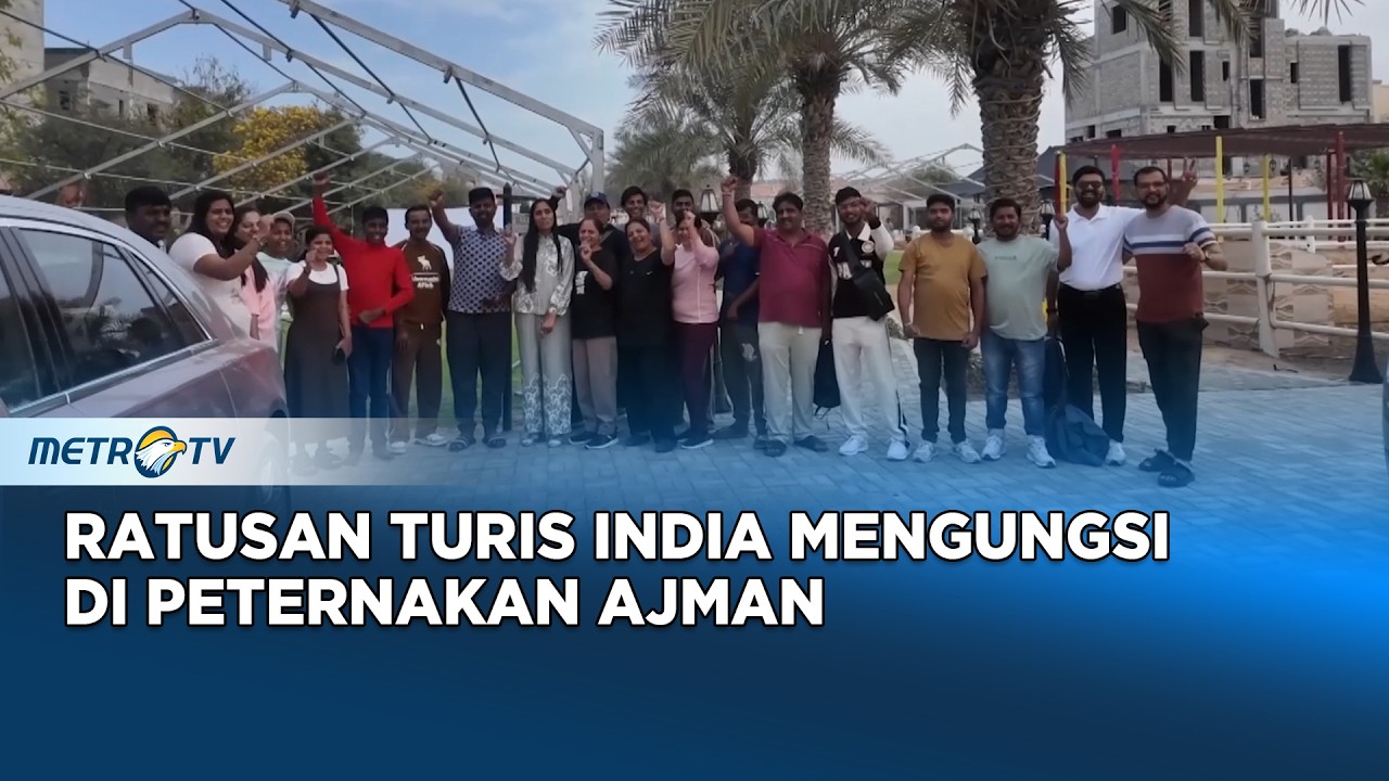 Peternakan di UEA Jadi Tempat Perlindungan Ratusan Turis India