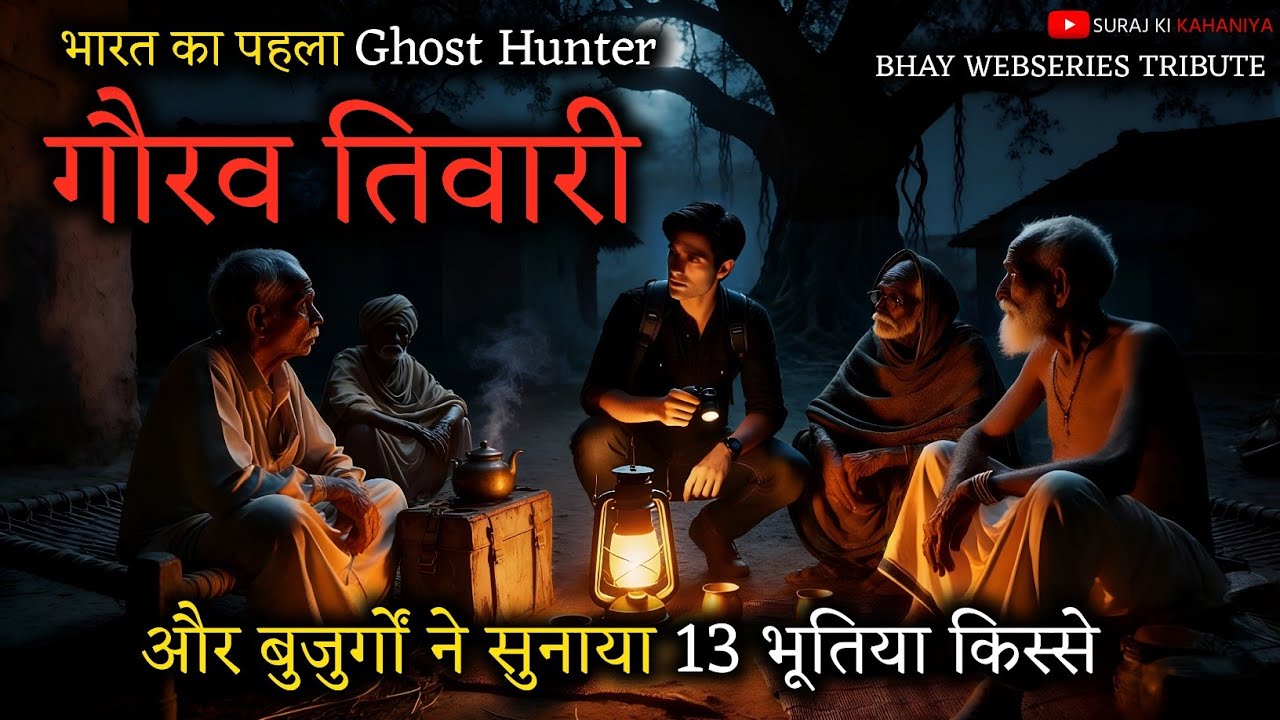गौरव तिवारी की मौत और 13 किस्से 😱 | India First Ghost Hunter Bhay | Real Village Horror Stories 2025