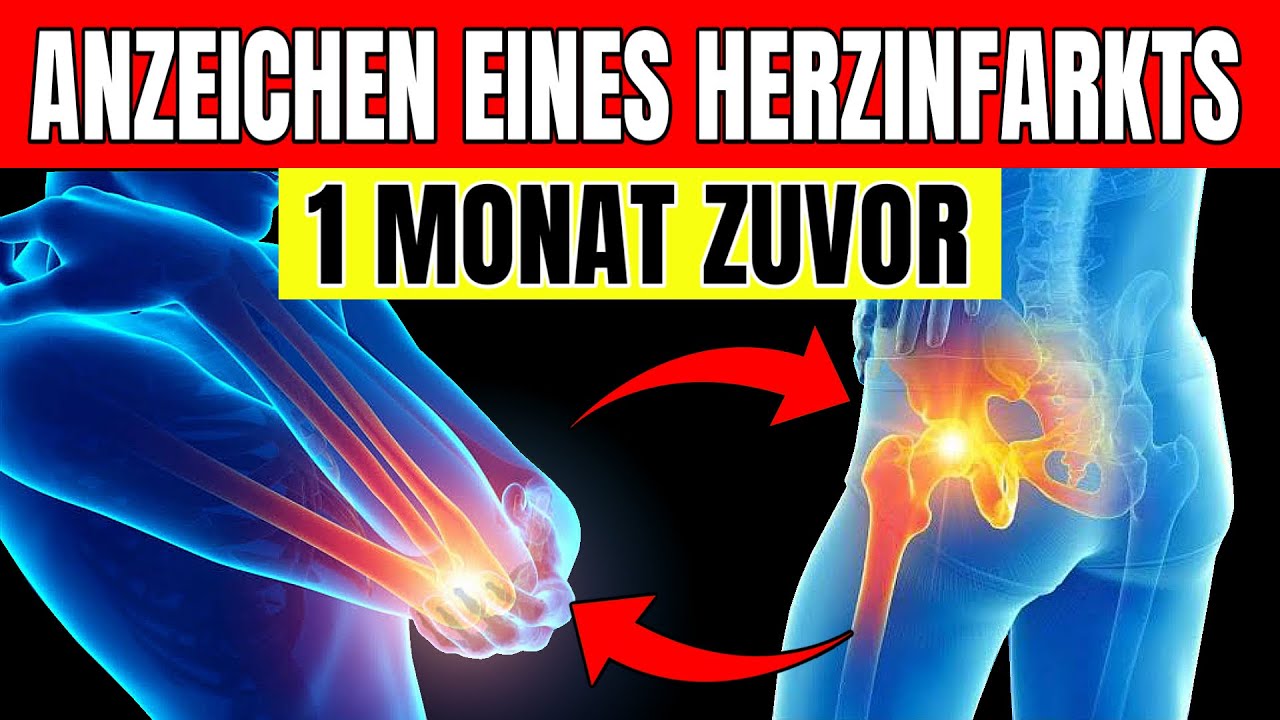 6 Zeichen eines Herzinfarkts einen Monat vorher